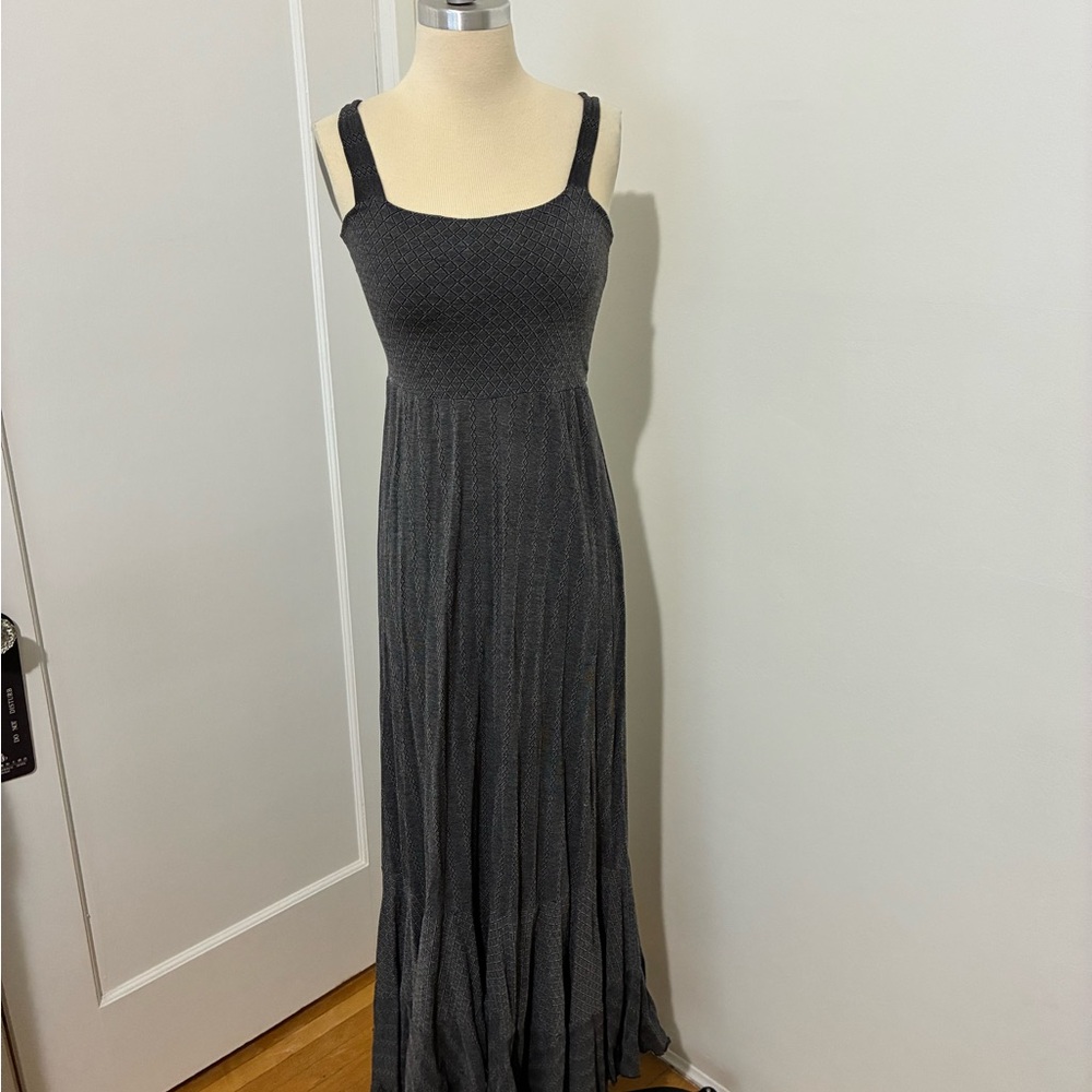 Gray Maxi Dress